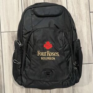 NEW Four Roses Bourbon Backpack Black With Logo